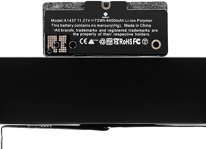 Battery A1437 for MacBook Pro 13" Retina A1425 (2012) Compatible