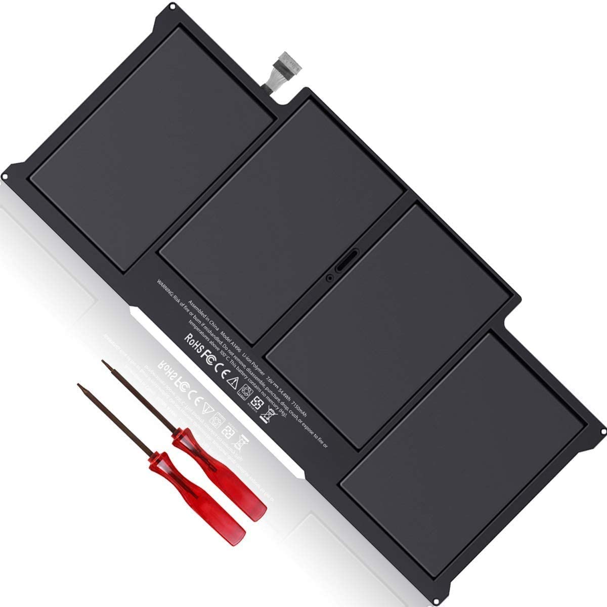 Battery A1369 A1405 A1496 A1377 for MacBook Air 13" A1466 (2010-2017) Compatible