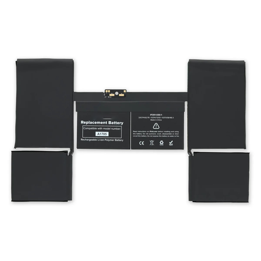 Battery A1705 for MacBook A1534 (2016-2017)