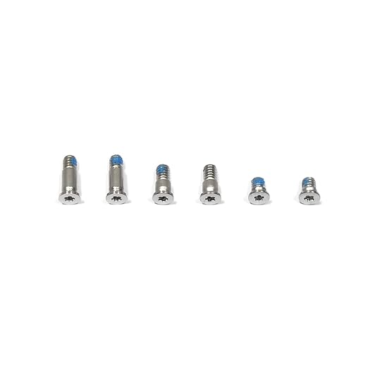 A2289 A2338 MacBook Pro 13" 2020-2022 Gray/Silver Bottom Screw
